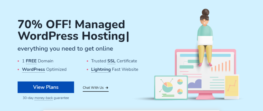 managed wordpress hosting, milesweb hosting