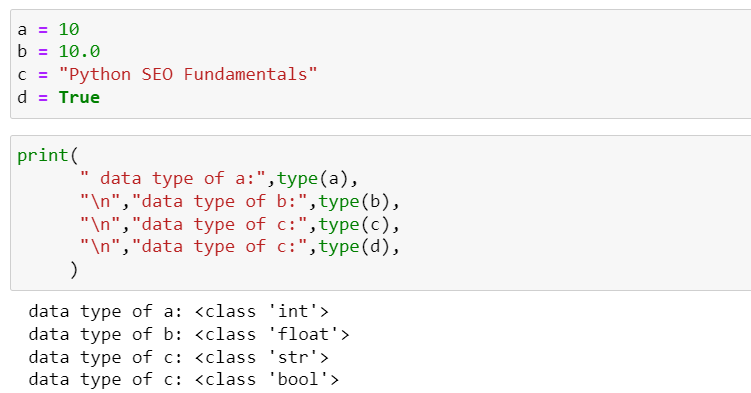 check data type of variable in Python